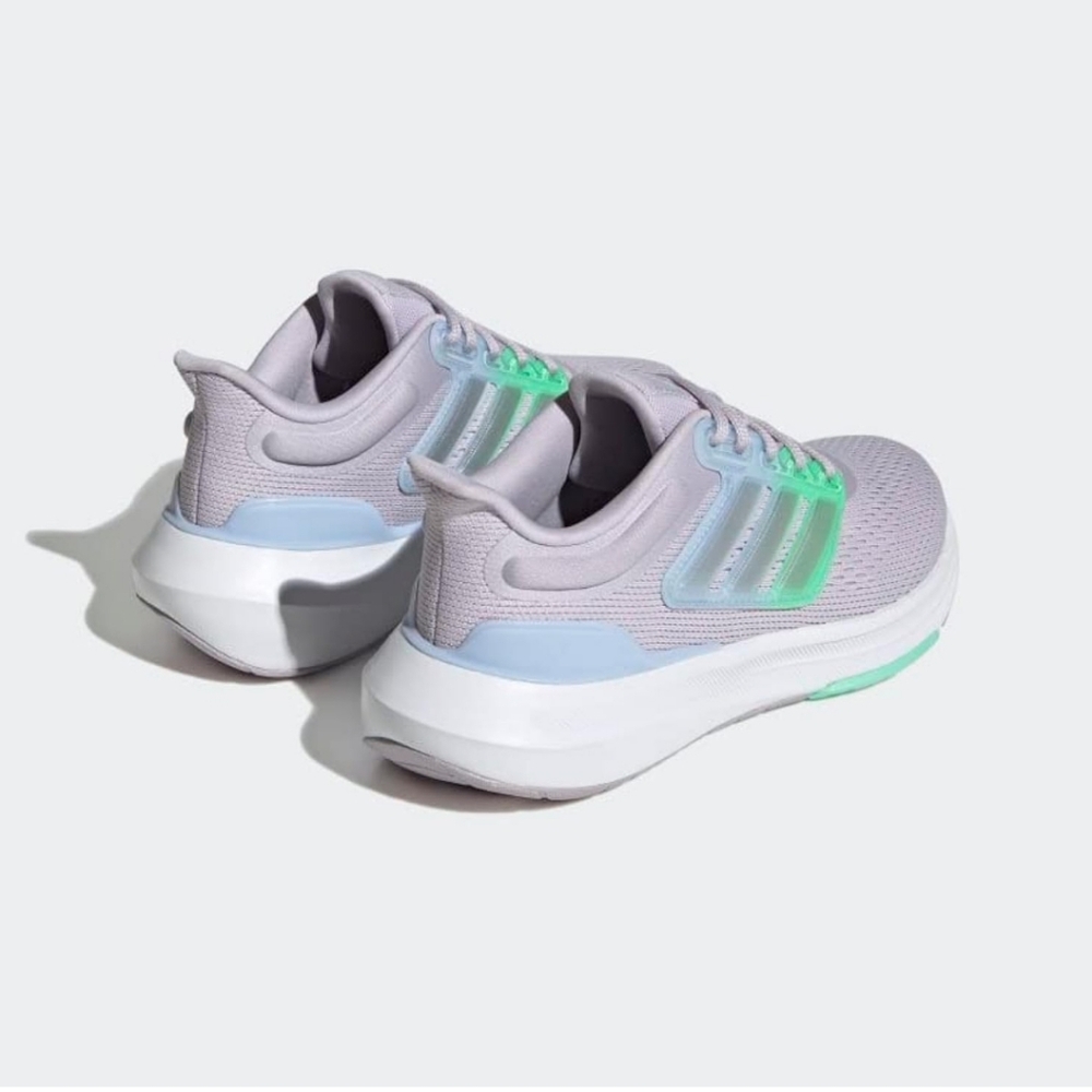 Adidas Ultrabounce Sneaker: Lavendar, Silver, Mint Green